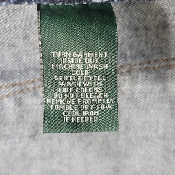 RALPH LAUREN DENIM  skirt size 4P EUC - Picture 9 of 9